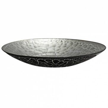 Croco Fat svart-silver