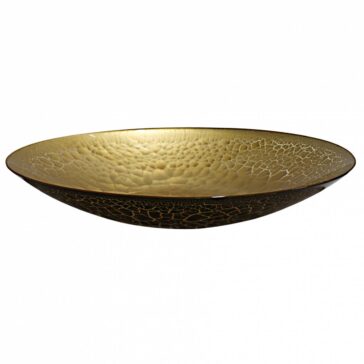 Croco Fat svart-guld