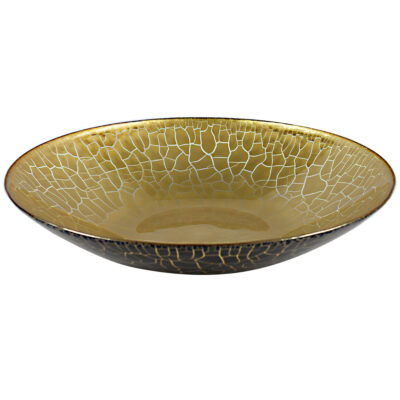 Croco fat svart/guld