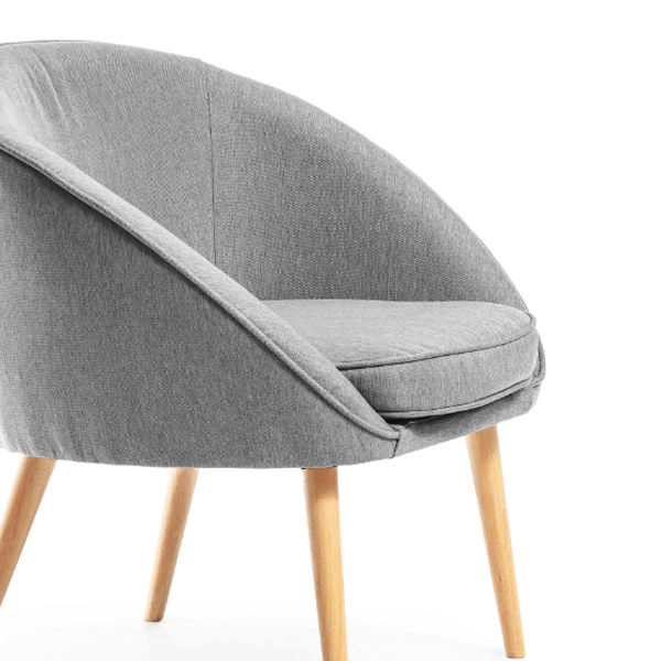 Billa Modern Grey Armchair - Bild 4